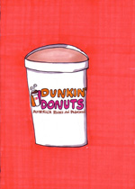 Dunkin Donuts 1 - Orange